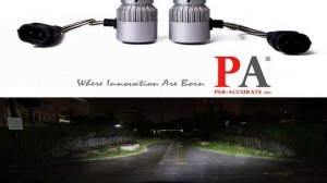 Per Accurate Inc Headlight 8th H8 H9 H11 High Power LED Auto Light from Taiwan