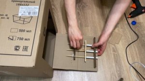 Сейф из картона своими руками.