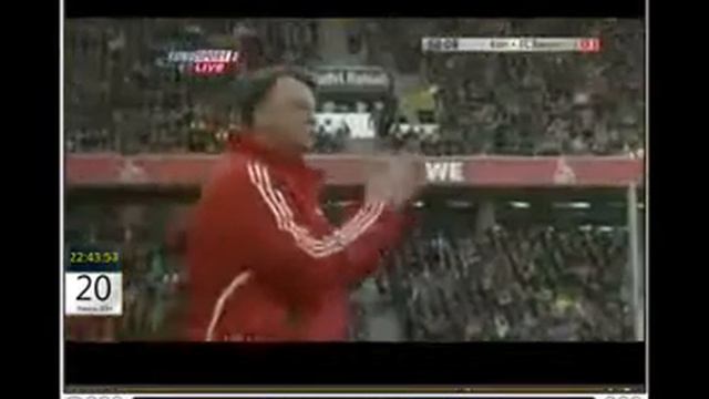 Чемпионат Германии 2009 10 Кёльн 1 1 Бавария Швайнштайнгер смотреть онлайн