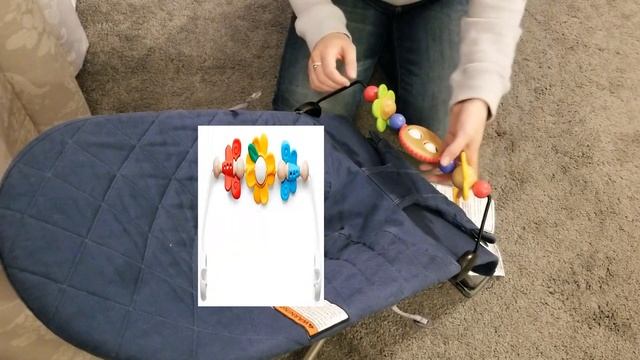 BabyBjorn Bouncer Wooden Toy Bar and 6 Month Review смотреть онлайн