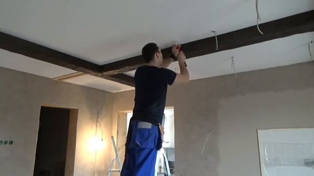Монтаж фальш балок смотреть онлайн