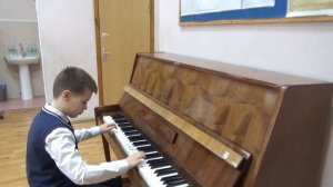 Егор Шевкопляс. А.  Вивальди  "Шторм" (фортепиано)