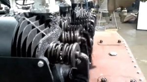 Запуск двигателя от танка Т-26