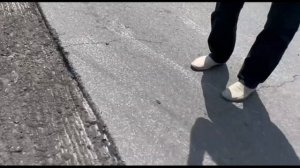 Трасса Н-31 (Петриковка, Днепропетровская обл), проверяем ямочный ремонт!