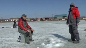 Зимняя рыбалка, Владивосток. 31.03.2013. Славянка.