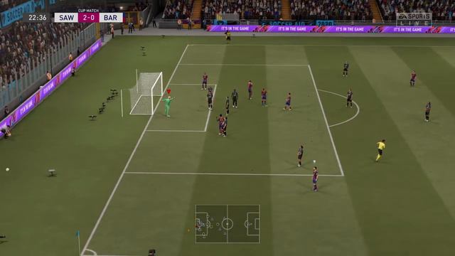 Fifa 21 Soccer Aid VS Barca - 6-0 смотреть онлайн