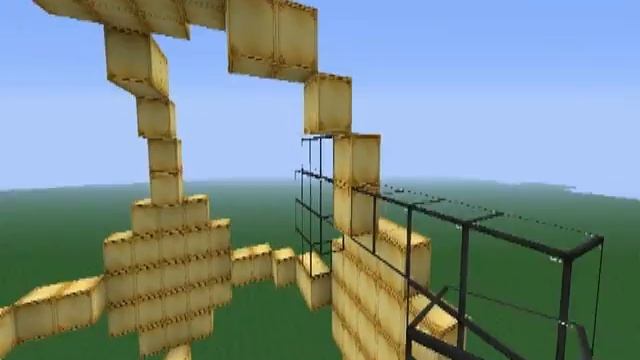 Делаем объёмный круг в Майнкрафте Вот это шааааар!!!