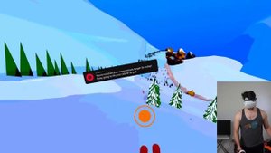Descent Alps | Best Skiing Game on AppLabs for Oculus Quest 2