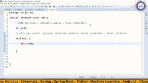 Session-8 : Java Interview Question|| Variables || Local || Final static final  in Java Som Sir