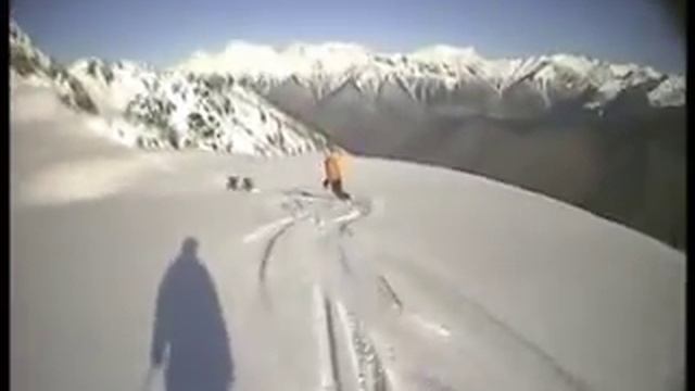 Цирк Роза-Хутор, спуск группы, Красная Поляна смотреть онлайн