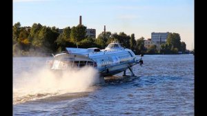 Метеор 120Р на подводных крыльях построен и спущен на воду