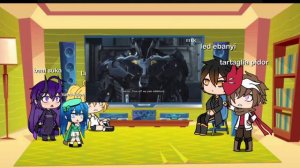 Персонажи Genshin impact реагируют на Райдена из Metal Gear часть 1///Gacha Life x Genshin x MGR