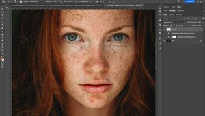 Однородный цвет кожи в фотошоп?Как удалить красные пятна?