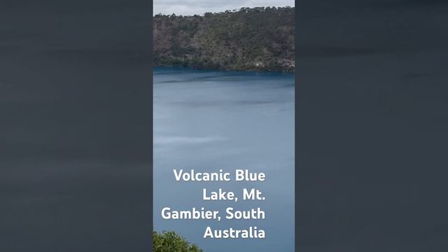 Volcanic Blue lake #australia #bluelake #volcanic #nature #magic