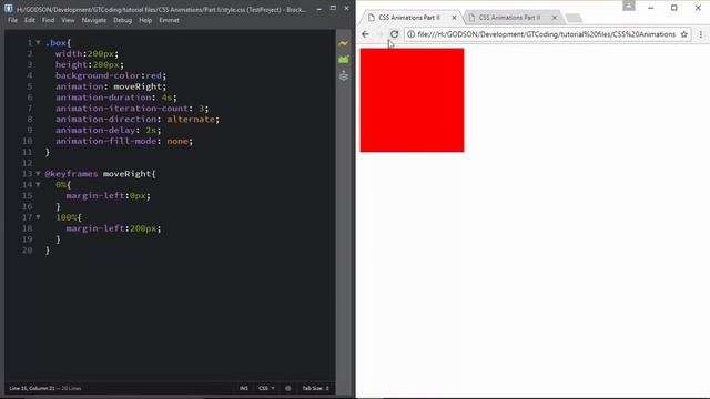 CSS Animations Tutorial - Part II (animation Property)