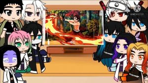 ✨ Hashiras react to Tanjiro, Nezuko vs Daki ✨ || Demon Slayer || Gacha Club || Manga Spoilers