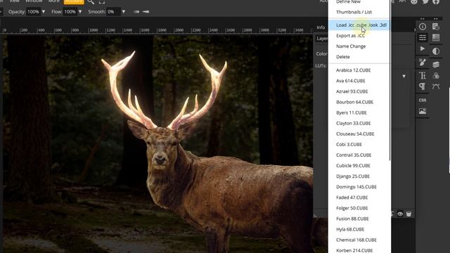 Surreal Glowing Effect - Photopea Tutorial