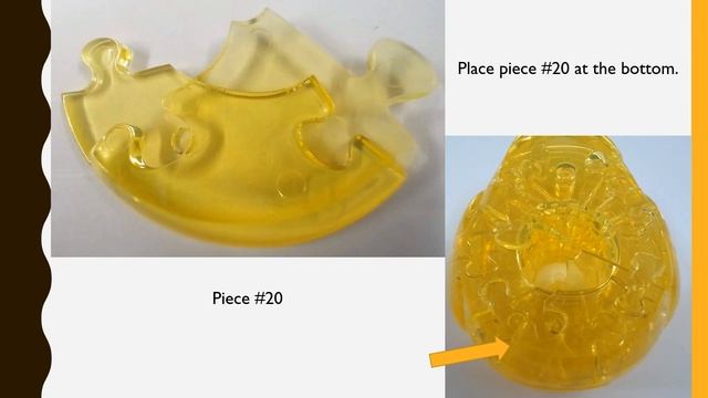 Duck 3D Crystal Puzzle by Bepuzzled Tutorial смотреть онлайн