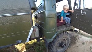 Если скрестить Газ 66 и прицеп Hobby будет ВНЕДОРОЖНЫЙ АВТОДОМ