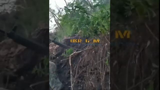 ??Не прицельный, беспорядочный стрелковый бой в исполнении грузинских наёмников!!!