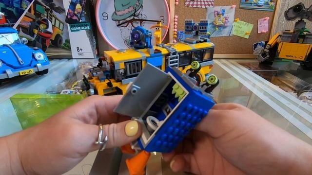 LEGO Hidden Side 70423 Школьный автобус Ньюбери обзор