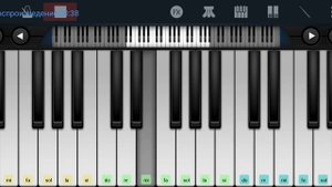 🤝🗿 Когда простым и нежным взором🗿🤝 Зимний вечер в Гаграх 🤝🗿🤝 mobile piano tutorial 👍👍👍