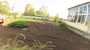 Планировка участка минитрактором