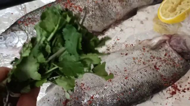 Запечённая форель. Самый вкусный и лёгкий рецепт!
