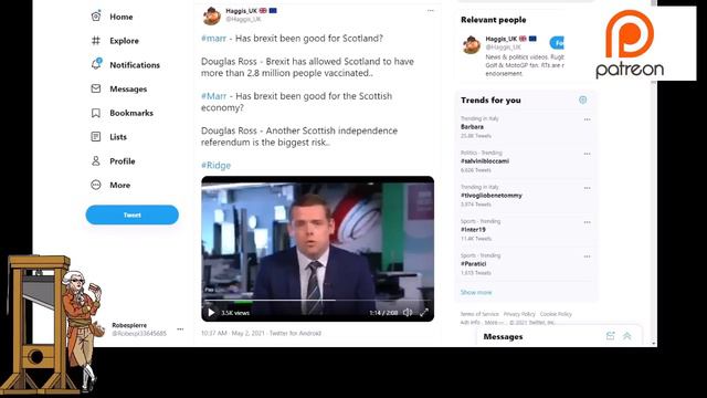 Tory Lies About Brexit and Attempts To Distract By Attacking SNP!