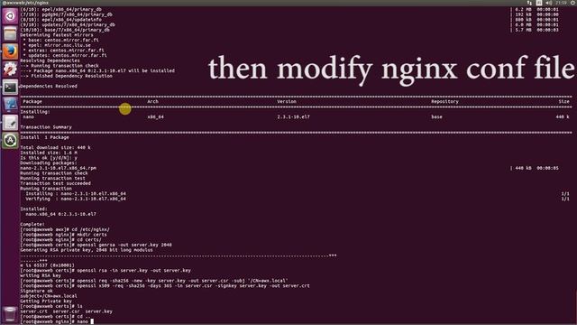 How to add certificate for AWX login