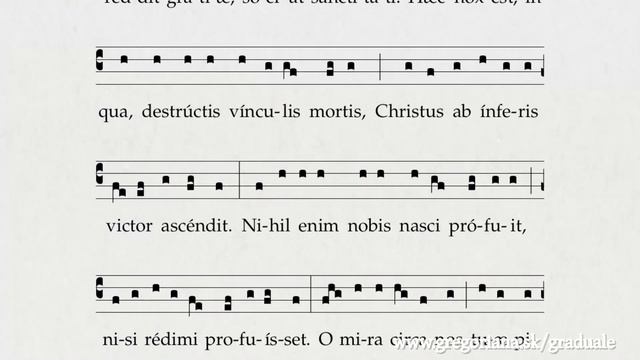 Exsultet (Praeconium Paschale) смотреть онлайн