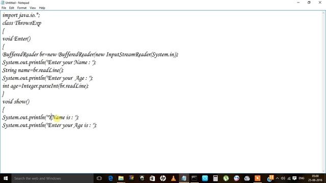 exception handling in java part 3 - throws clause смотреть онлайн