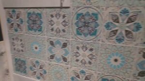 Фартук для кухни под Пэчворк