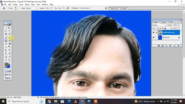 Passport photo ka background kaise change kare How to creat pasport size photo and change backgroun смотреть онлайн