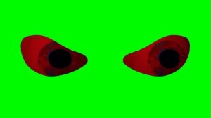 Green Screen Evil Eyes