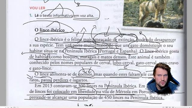 Учим 2-й Класс Португальского Языка с Носителем [2023] - Урок #35 -  Зоопарк