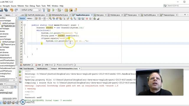 Java Example While Loop With Break смотреть онлайн