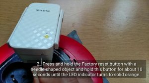 How to Reset the Tenda A9 Wi-Fi Extender to Factory Default Settings