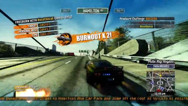 Burnout paradise remastered slam dunk PB 40.47 смотреть онлайн