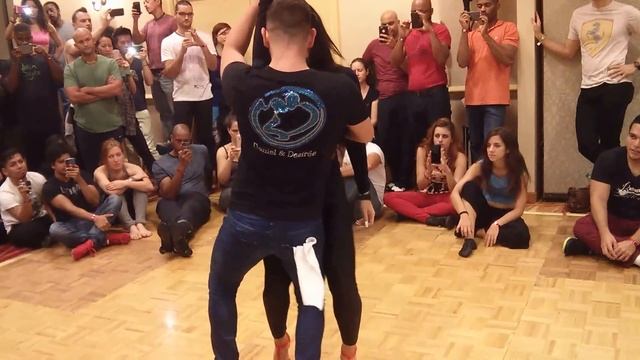 Daniel & Desire Oct 2014 USA Bachata Kizomba Workshop смотреть онлайн