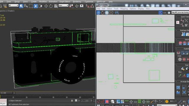 Zorki 4 3D Model смотреть онлайн