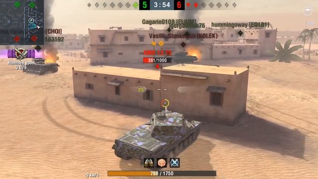 Chi-Se//Обзор//WoTBlitz// Как правильно танковать?