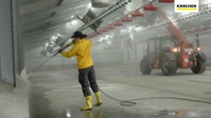 Технологии Karcher - очистка птичника