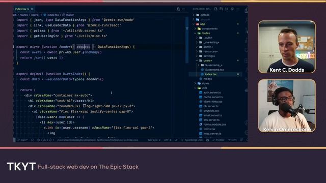 Full-stack web dev on The Epic Stack with Kent C. Dodds