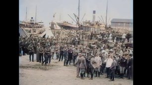 Прибытие российского контингента в Салоники. 1916 г. Генерал Дитерихс. 2 серия