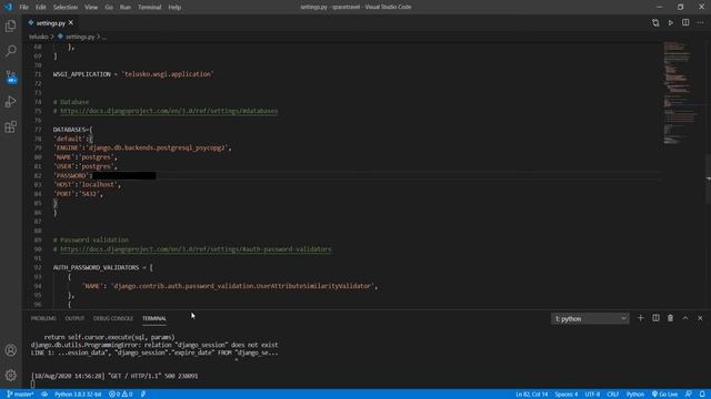 How to Connect PostgreSQL Database with Django Project смотреть онлайн