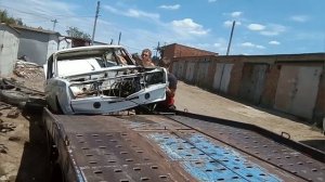 Погрузка и выгрузка Классики без колёс