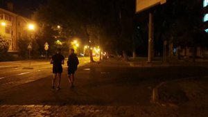 Приехала в Донецк к подруге. Вечерний Донецк