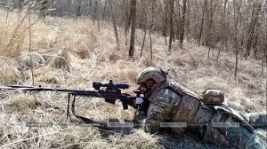 Снайпер 42-й гвардейской дивизии группировки Днепр уничтожил двоих снайперов ВСУ