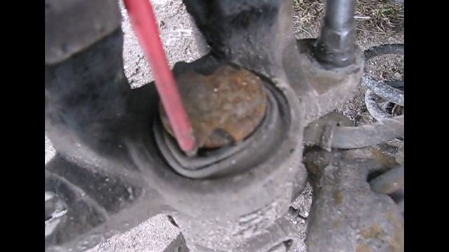 Опель Астра G. Смазка суппорта смотреть онлайн